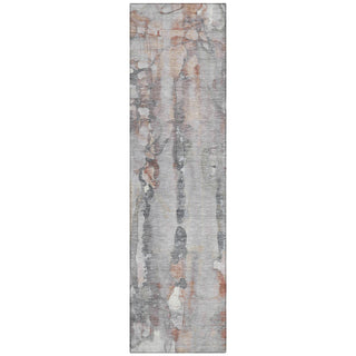 Piper Looms Chantille Abstract ACN2120 Copper Machine Washable Area Rug Runner Main Image