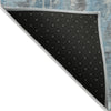 Piper Looms Chantille Abstract ACN2120 Denim Machine Washable Area Rug Backing Image