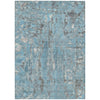 Piper Looms Chantille Abstract ACN2120 Denim Machine Washable Area Rug main image