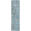 Piper Looms Chantille Abstract ACN2120 Denim Machine Washable Area Rug Runner Main Image