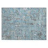 Piper Looms Chantille Abstract ACN2120 Denim Machine Washable Area Rug Scatter Main Image