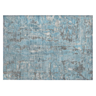 Piper Looms Chantille Abstract ACN2120 Denim Machine Washable Area Rug Scatter Main Image