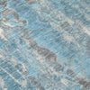 Piper Looms Chantille Abstract ACN2120 Denim Machine Washable Area Rug Swatch Image