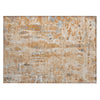 Piper Looms Chantille Abstract ACN2120 Orange Machine Washable Area Rug Scatter Main Image