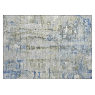Piper Looms Chantille Abstract ACN2120 Sky Machine Washable Area Rug Scatter Main Image