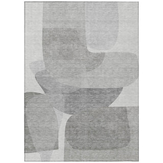 Piper Looms Chantille Blocks ACN2121 Linen Machine Washable Area Rug main image