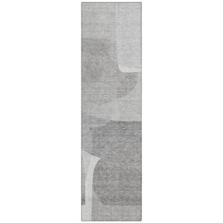 Piper Looms Chantille Blocks ACN2121 Linen Machine Washable Area Rug Runner Main Image
