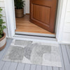 Piper Looms Chantille Blocks ACN2121 Linen Machine Washable Area Rug Scatter Outdoor Lifestyle Image Feature