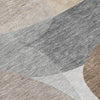 Piper Looms Chantille Blocks ACN2121 Mocha Machine Washable Area Rug Swatch Image
