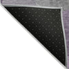 Piper Looms Chantille Blocks ACN2121 Purple Machine Washable Area Rug Backing Image