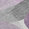 Piper Looms Chantille Blocks ACN2121 Purple Machine Washable Area Rug Swatch Image