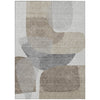 Piper Looms Chantille Blocks ACN2121 Taupe Machine Washable Area Rug main image