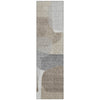 Piper Looms Chantille Blocks ACN2121 Taupe Machine Washable Area Rug Runner Main Image