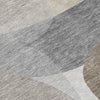 Piper Looms Chantille Blocks ACN2121 Taupe Machine Washable Area Rug Swatch Image