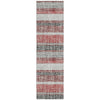 Piper Looms Chantille Stripes ACN2122 Burgundy Machine Washable Area Rug Runner Main Image