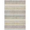 Piper Looms Chantille Stripes ACN2122 Gold Machine Washable Area Rug main image