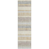 Piper Looms Chantille Stripes ACN2122 Gold Machine Washable Area Rug Runner Main Image