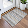 Piper Looms Chantille Stripes ACN2122 Gray Machine Washable Area Rug Scatter Lifestyle Image Feature