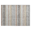 Piper Looms Chantille Stripes ACN2122 Gray Machine Washable Area Rug Scatter Main Image