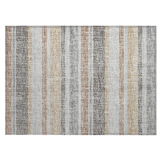 Piper Looms Chantille Stripes ACN2122 Gray Machine Washable Area Rug Scatter Main Image