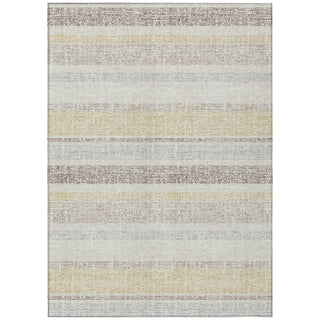 Piper Looms Chantille Stripes ACN2122 Ivory Machine Washable Area Rug main image