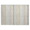 Piper Looms Chantille Stripes ACN2122 Ivory Machine Washable Area Rug Scatter Main Image
