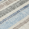 Piper Looms Chantille Stripes ACN2122 Navy Machine Washable Area Rug Swatch Image