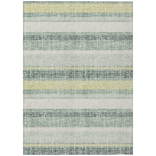 Piper Looms Chantille Stripes ACN2122 Seafoam Machine Washable Area Rug main image