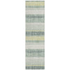 Piper Looms Chantille Stripes ACN2122 Seafoam Machine Washable Area Rug Runner Main Image