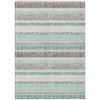Piper Looms Chantille Stripes ACN2122 Teal Machine Washable Area Rug main image