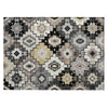 Piper Looms Chantille Ethnic ACN2123 Black Machine Washable Area Rug Scatter Main Image