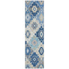 Piper Looms Chantille Ethnic ACN2123 Blue Machine Washable Area Rug Runner Main Image