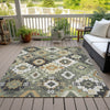 Piper Looms Chantille Ethnic ACN2123 Fern Machine Washable Area Rug Outdoor Lifestyle Image Feature