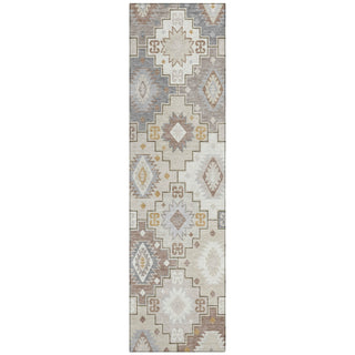 Piper Looms Chantille Ethnic ACN2123 Ivory Machine Washable Area Rug Runner Main Image