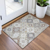 Piper Looms Chantille Ethnic ACN2123 Ivory Machine Washable Area Rug Scatter Lifestyle Image Feature