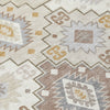 Piper Looms Chantille Ethnic ACN2123 Ivory Machine Washable Area Rug Swatch Image