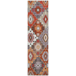 Piper Looms Chantille Ethnic ACN2123 Paprika Machine Washable Area Rug Runner Main Image