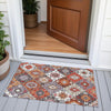 Piper Looms Chantille Ethnic ACN2123 Paprika Machine Washable Area Rug Scatter Outdoor Lifestyle Image Feature