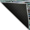 Piper Looms Chantille Stripes ACN2125 Blue Machine Washable Area Rug Backing Image