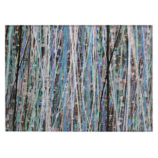 Piper Looms Chantille Stripes ACN2125 Blue Machine Washable Area Rug Scatter Main Image