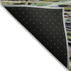 Piper Looms Chantille Stripes ACN2125 Green Machine Washable Area Rug Backing Image