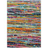 Piper Looms Chantille Stripes ACN2125 Orange Machine Washable Area Rug main image