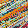 Piper Looms Chantille Stripes ACN2125 Orange Machine Washable Area Rug Swatch Image