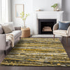 Piper Looms Chantille Stripes ACN2126 Brown Machine Washable Area Rug Lifestyle Image Feature