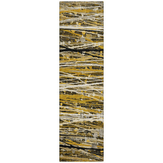 Piper Looms Chantille Stripes ACN2126 Brown Machine Washable Area Rug Runner Main Image