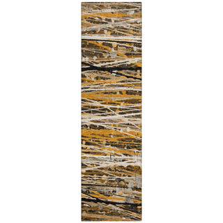 Piper Looms Chantille Stripes ACN2126 Copper Machine Washable Area Rug Runner Main Image