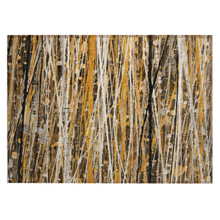 Piper Looms Chantille Stripes ACN2126 Copper Machine Washable Area Rug Scatter Main Image