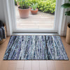 Piper Looms Chantille Stripes ACN2126 Purple Machine Washable Area Rug Scatter Lifestyle Image Feature