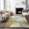 Piper Looms Chantille Modern ACN2127 Brown Machine Washable Area Rug Lifestyle Image Feature