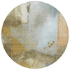 Piper Looms Chantille Modern ACN2127 Brown Machine Washable Area Rug Round Main Image